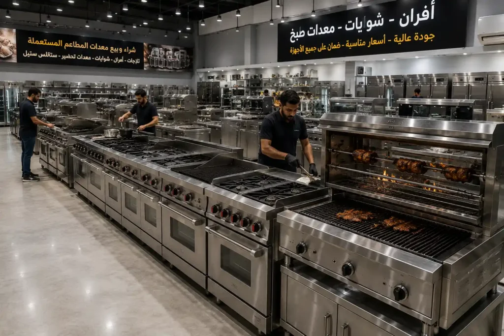 شراء معدات مطاعم مستعملة بجدة